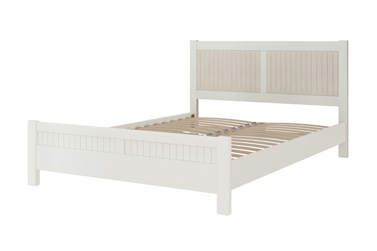 Кровать двуспальная Фрида (белый античный) 160х200 в Перми - изображение 1