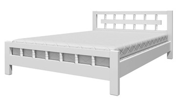 Односпальная кровать Натали-5 (Белый Античный) 120х200 в Березниках - предосмотр