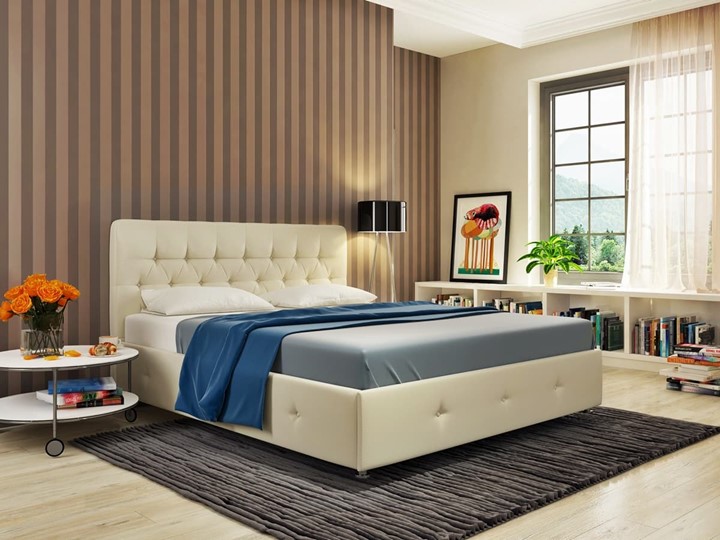 Кровать с механизмом 1.5-спальная Афина размер 140х200 в Кунгуре - изображение 7