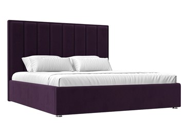 Кровать с механизмом 2-спальная Афродита 160, Фиолетовый (Велюр) в Перми