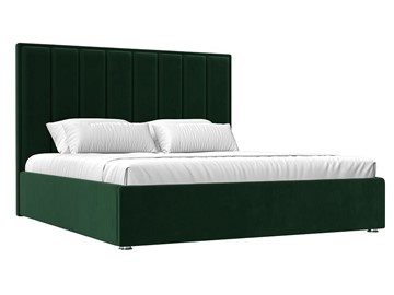 Кровать с механизмом Афродита 160, Зеленый (Велюр) в Перми