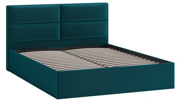 Двуспальная кровать с механизмом Глосс Тип 1 (Велюр Confetti Izumrud) в Перми - предосмотр 2