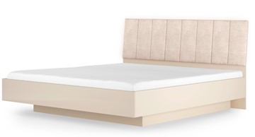Кровать с механизмом 1.5-спальная Капри-7 (1400 Сатин, ткань Catania ivory) в Чайковском - предосмотр
