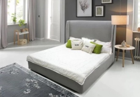Кровать с мягким изголовьем Комо 2100х2150 мм в Перми - изображение