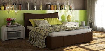Двуспальная кровать с механизмом Stella 180х200 в Соликамске - предосмотр 2