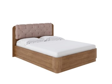 Кровать с механизмом двуспальная Wood Home 1 180х200, Антик (сосна) с брашированием/Лофти Мокко в Перми