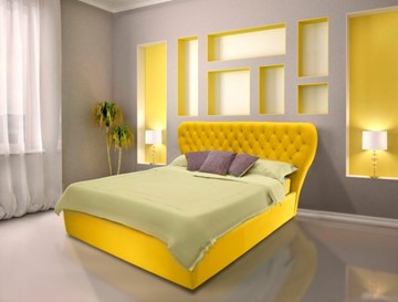 Кровать 2-спальная с подъемным механизмом Каролина 230х215 см в Перми - предосмотр 5