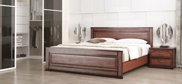 Спальная кровать Стиль 2, 160х200 с основанием в Перми - предосмотр