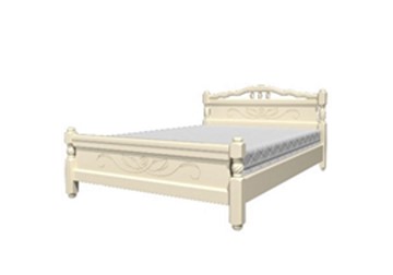 Односпальная кровать Карина-5 (Слоновая кость) 90х200 в Чайковском