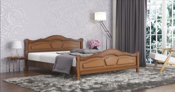 Двуспальная кровать СВ-Стиль Легенда 160*195 с основанием в Перми