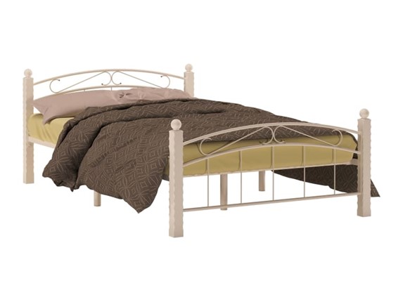 Кровать 2-спальная Гарда 15, 160х200, белая в Перми - изображение