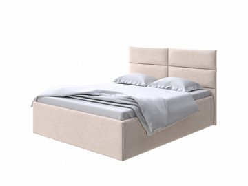Кровать односпальная Clever 120х190 без кроватного основания Велюр (Ultra Суфле) в Перми