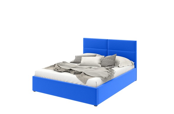 Кровать 1-спальная Аврора 120х200 с ортопедическим основанием velutto 45 в Перми - изображение