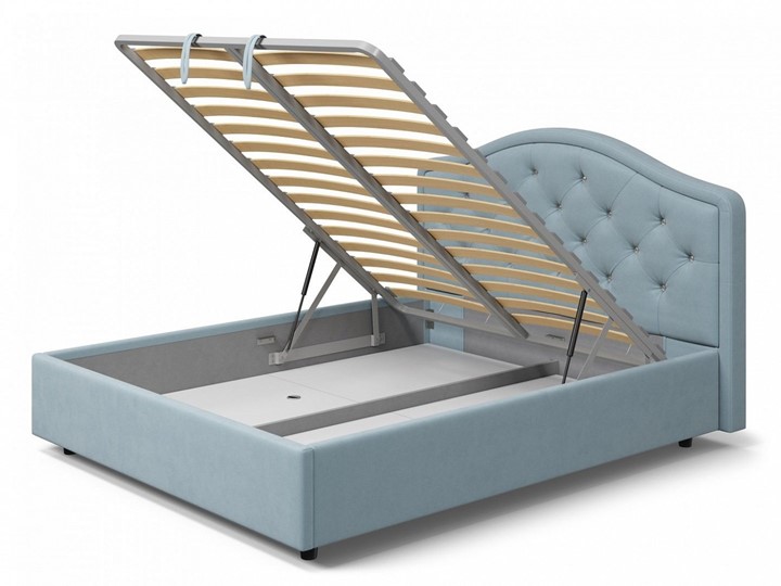 Двуспальная кровать Кристалл 4 1800х2000 с подъёмным механизмом в Перми - изображение 4