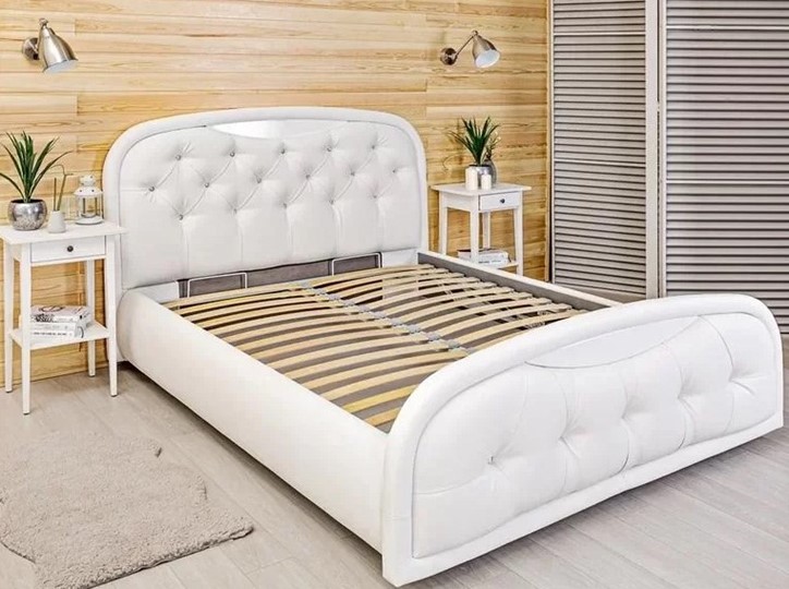 Спальная кровать Кристалл 5 1200х1900 с подъёмным механизмом в Перми - изображение 2