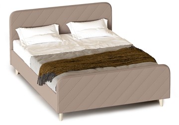 Кровать 1-спальная Мебельград Мелоди 900 (с основанием) Альба мокко в Перми