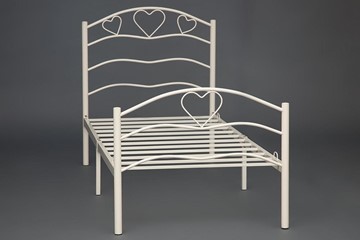 Кровать односпальная ROXIE 90*200 см (Single bed), белый (White) в Перми - предосмотр 1