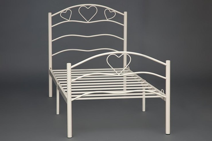 Кровать односпальная ROXIE 90*200 см (Single bed), белый (White) в Соликамске - изображение 1