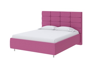 Кровать односпальная Shapy 90х200, Рогожка (Savana Berry (фиолетовый)) в Перми