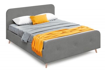 Кровать Мебельград Сиерра 900 (без основания) Торонто серый в Перми