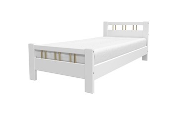 Кровать 1-спальная Вероника-3 (Белый Античный) 90х200 в Кунгуре