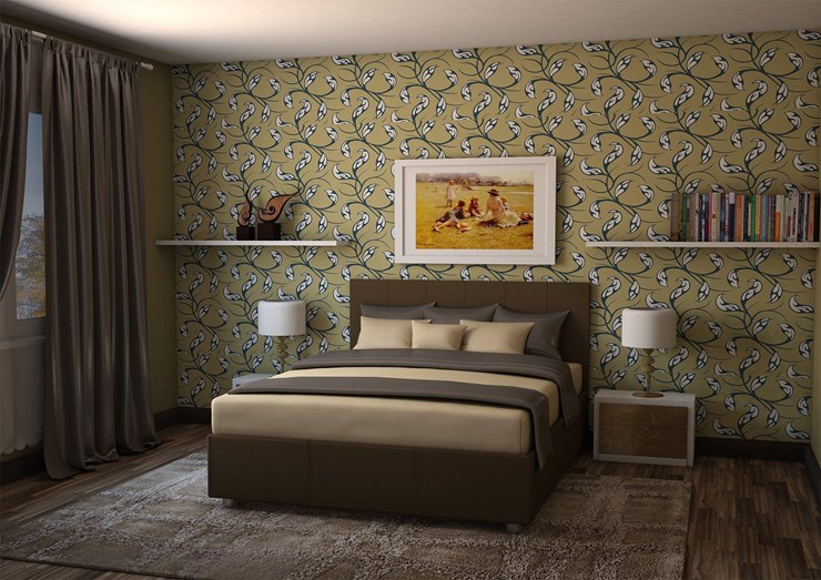 Кровать 2-х спальная Julia с ортопедической решеткой 160х200 в Перми - изображение 2