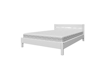 Односпальная кровать Вероника-5 (Белый Античный) 90х200 в Кунгуре