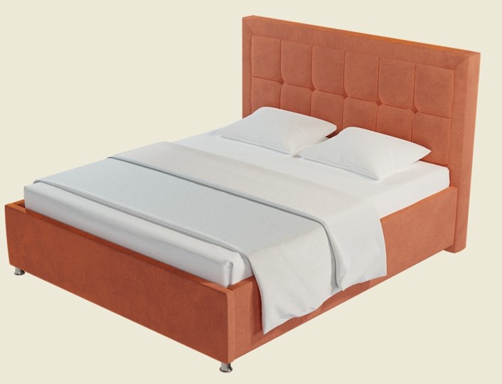 Кровать в спальню Адриана Люкс 140х200 с подъемным механизмом и дном в Перми - изображение 2