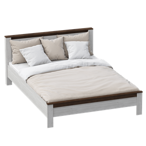 Двуспальная кровать Даллас 160х200  Дуб Винтерберг / Таксония в Соликамске
