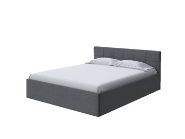 Кровать Domo Plus 140х200, Рогожка (Savana Grey (серый)) в Перми - предосмотр