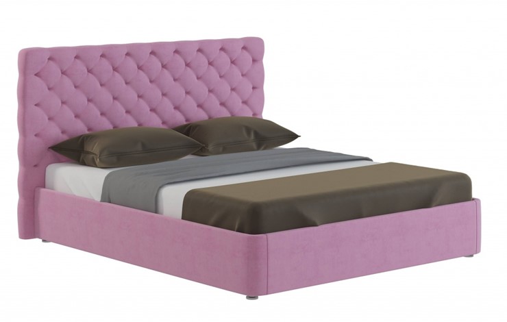 Кровать полутороспальная Эстель размер 140*200 с основанием в Перми - изображение 2