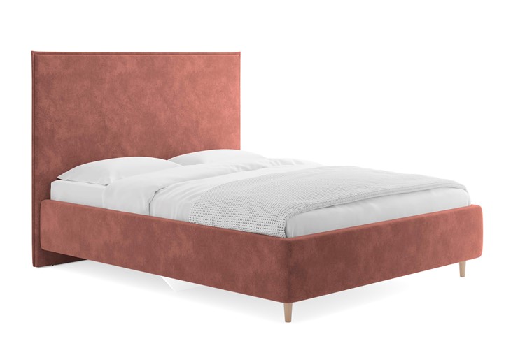 Спальная кровать Eveline 140х200 с основанием в Перми - изображение 5