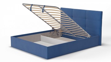 Спальная кровать Кристалл Эко 1400х2000 с подъёмным механизмом в Перми - предосмотр 4