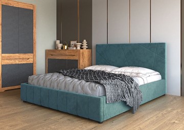 Кровать в спальню Нельсон Абстракция 120х200 (вариант 4) с основанием в Соликамске - предосмотр 1