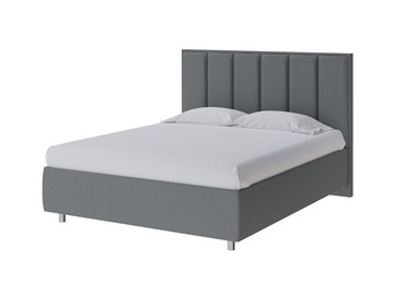 Кровать Routa 140х200, Рогожка (Savana Grey (серый)) в Березниках