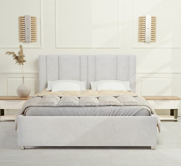 Спальная кровать Верона 140х200 с подъемным механизмом в Перми - изображение 4