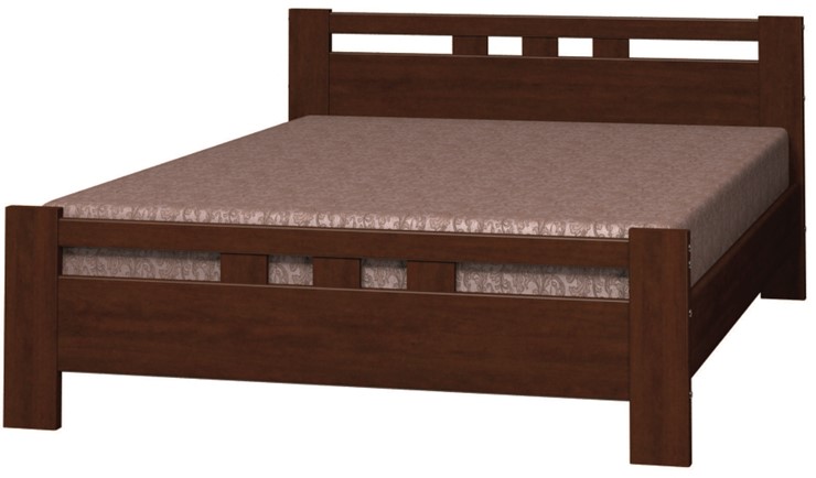 Кровать полутороспальная Вероника-2 (Белый Античный) 140х200 в Кунгуре - изображение 3