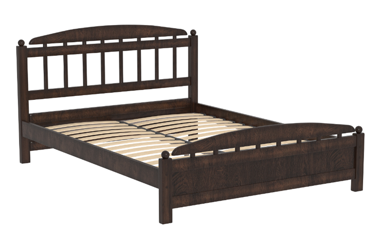 Кровать полутороспальная Вирджиния 140х200 с оcнованием в Перми - изображение 2