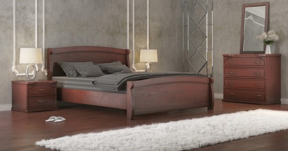 Кровать спальная Магнат 160*200 с основанием в Перми - изображение