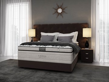 Кровать 2-спальная Орматек Style/Podium M 160х200, Флок (Велсофт Спелая слива) в Перми