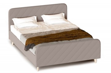 Спальная кровать Мелоди 1600 (без основания) Альба бежевый в Перми