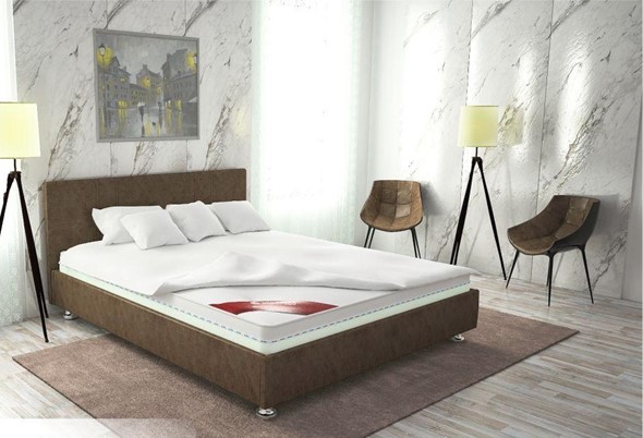 Кровать спальная Вена 180х200 (с основанием) в Перми - изображение