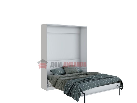 Кровать-шкаф Велена 3, 1600х2000, цвет белый в Перми - изображение