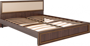 Кровать Беатрис М10 с мягким изголовьем (Орех Гепланкт) в Соликамске