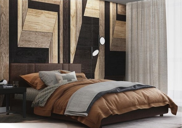Двуспальная кровать Вена 160х200 (с основанием) в Перми - изображение