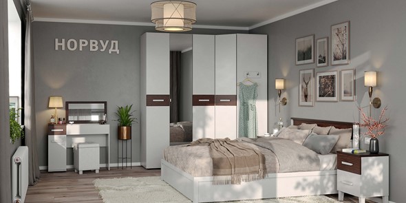 Модульная спальня Норвуд №2 в Перми - изображение