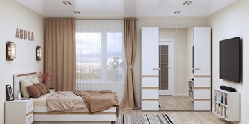 Модульная спальня Анона №2, Белый в Соликамске