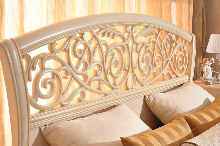 Модульная спальня Александрия, кровать, 2 тумбочки, Ленто в Перми - изображение 7
