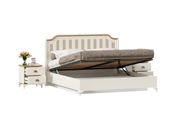 Спальный гарнитур Вилладжио, набор 4 (кровать 1800 с механизмом) в Перми - предосмотр 1