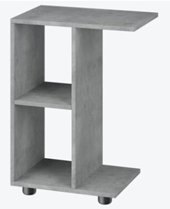 Столик для кровати Ник цвет бетон в Перми